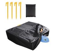 Waterproof Cover for Little Tikes Turtle Sandbox, 420D Oxford Sand Pit Cloth Turtle Box Cover Windproof Outdoor Sandpit Protection forProtect and 38.6x34.7x11.8 inch
