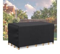 Waterproof Covers for Garden Furniture 160x80x85cm/length x width x height Upgraded 420d Heavy Duty Oxford Fabric,Large Outdoor Furniture Covers Waterproof for Tables, Chairs Use in All Weather