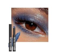 Waterproof Cream Eyeshadow Stick, High Pigmentation, Long-Lasting, Metallic Shine, Blendable Highlighting Eyeshadow, Hypoallergenic Formula, Women's Highlighting Makeup
