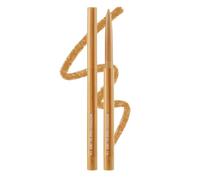 Waterproof Creme Gel Eyeliner Pencil, Shimmering Gold Long Lasting Smudge Proof Eye Liner Stick | Soft Creamy Glide On Glitter Formula for Party Makeup, Bold Eye Looks for Women