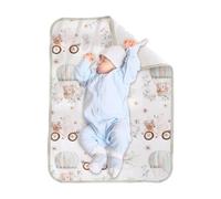 Waterproof Crib Mattress Protector,Changing Pad Cover Waterproof - Washable Bassinet Pee Liner Mat for Potty Training Bedwetting Solution Nursery Setup Overnight Protection