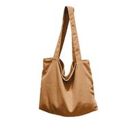 Waterproof Cross Body Bag Women-Stylish Casual Canvas Tote Large Capacity Shopper Shoulder Retro Corduroy Handbag For Daily Use