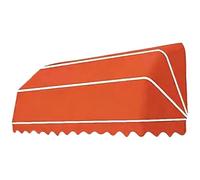 Waterproof Curved ning Fabric Replacement - Polyester Canopy for Outdoor Patio Shop Door Sune Shelter (150x60x60cm)