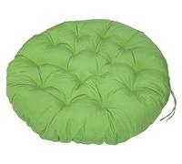 Waterproof Cushion 40 180cm Overstuffed Round Chair Pad Removable Hanging Swing Seat for Garden Terrace Patio Green 130x130cm