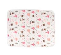 Waterproof Cushion Pad Cotton Breathable Diaper Mat Changing | Reusable Liners, Lightweight Printed Finish, for Travel and Changing Places