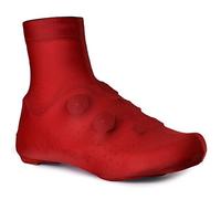 Waterproof Cycling Shoe Covers Winter Road Bike Overshoes Mountain Bike Thermal Warm Shoe Cover for Men Women, MTB Bicycle Bootie,Red,XL