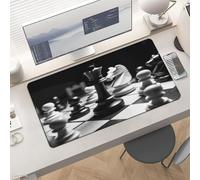 Waterproof Desk Pad 24x12 Non-Slip Rubber Chinese Chess Mouse Pad for Keyboard & Laptop Foldable Office Computer Desk Mat Smooth Gaming Surface for Home Remote Work Desktop Accessories