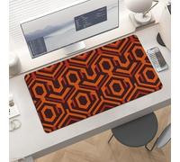 Waterproof Desk Pad 24x12 Non-Slip Rubber Shining Overlook Mouse Pad for Keyboard & Laptop Foldable Office Computer Desk Mat Smooth Gaming Surface for Home Remote Work Desktop Accessories