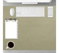 Waterproof Desk Pad 46 x 114 cm Desk Organization and Accessories Laptop Mat Wipeable Ideal Keyboard Mat for Office and Home, Green