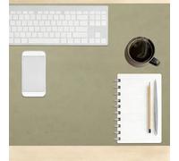 Waterproof Desk Pad 80 x 124 cm Desk Organization and Accessories Easy Clean Laptop Mat Wipeable for Office Home Decor, Green