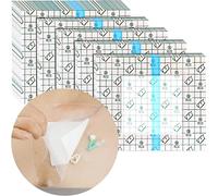 Waterproof Dialysis Catheter Shower Cover PD Catheter Shower Protector Shields with Non-Stick Center Pad for Peritoneal Dialysis Accessories Port Chest Central Line 6"x6" Pack of 25