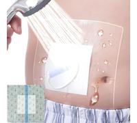 Waterproof Dialysis Catheter Shower Cover, Stretchable Wound Cover for Peritoneal Dialysis, Port Accessories with Non-Stick Center Pad