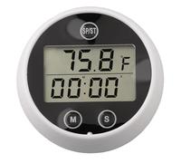 Waterproof Digital Ice Bath Thermometer and Timer with Floating IP67 Design, LED Display for Cold Plunge Therapy, Celsius and Fahrenheit