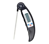 Waterproof Digital Instants Read Meat Thermometers With 4.3" Folding Probe For Cooking Food Candy BBQ Liquids Beef Bbq Thermometers