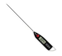 Waterproof Digital Meat Thermometer | ABS And Stainless Steel Probe | LCD Display -50°C To 300°C For Cooking, BBQ, Frying, Baking, And Liquids | Accurate 22.9cm