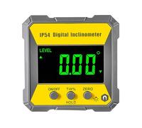 Waterproof Digital Protractor LCD Display Electronic Digital Angles Finder Protractor Inclinometer Magnetic Base IP54