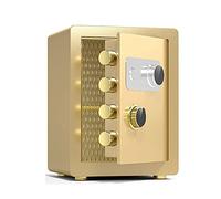 Waterproof Digital Steel Fireproof Safe with Code Key Lock, Anti-Theft Security Filing Cabinet for Home Office, Easy to Operate,