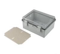 Waterproof Distribution Box IP66 Protection Socket Plastic Junction with Transparent Cover