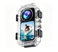 Waterproof Dive Case for Insta360 X6, Waterproof Case 60m/196ft Underwater Diving Housing Cover Protective Shell Quick Release Housings for Insta 360 X6 Camera Accessories