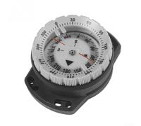 Waterproof Dive -Compass With Luminous Display - Enhanced Readability For Scuba, Snorkeling, Marine Exploration(Gray)