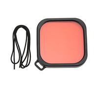 Waterproof Dive Filter Case for8 9, Waterproof Housing Shell Filters for Action Camera Accessories (Red Filter)