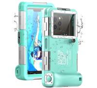 Waterproof Diving Phone Case for iPhone Samsung Galaxy Huawei Series Smartphones, Professional [50ft/15m] Outdoor Snorkeling Underwater Surfing Photo Video Cover (Teal)
