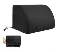 Waterproof Document Scanner Cover Made From Heavy Duty 600d Oxford Cloth For Dust Sun And Rain Protection With Snug Fit Design For Standard Office Machines In Black Color Size 31 By 17 By 18 Cm(420D)