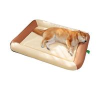 Waterproof Dog Bed, Sleeping Mat for Puppies, Washable Dog Cushion, Pet Bed, High Resilience, Breathable, Soft Rest Cushion for Car, Kitten, Bedroom, Car, Easy to Clean