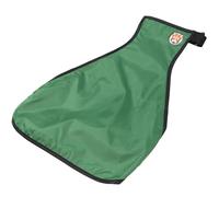 Waterproof Dog Belly Protector Jacket Adjustable Polyester Green | Lightweight Outdoor Rain Cover, Adjustable Neck and Hip Fit, for Puppies 5-16.5kg
