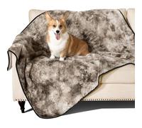 Waterproof Dog Blanket, Leak Proof Sofa & Couch Protection, Soft Reversible Fleece Dogs Blanket, Suitable for Beds & Car Seats, Luxury Faux Fur, Machine Washable, 76x101cm