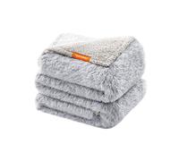 Songmicshome Waterproof Dog Blanket Grey Ombre XXL, Grey
