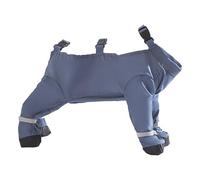 Waterproof Dog Boots - Adjustable Pet Shoes | Pets Rain Boots Suspender | Dogs Dust Proof Pants | Anti Slip And Fall Waterproof Soft Puppy Shoes Never Lose A Boot Shoe Or Sock Again Slip Paw