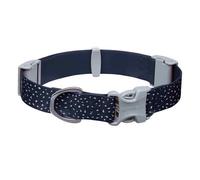 RUFFWEAR Confluence Collar, Waterproof & Odour Resistant Adjustable Dog Collar, 14"-20", Midnight Blue