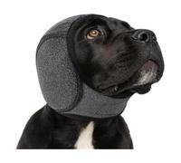 Waterproof Dog Ear Muffs, Swimming & Grooming Hood for Noise Cancelling, Calming Anxiety Relief Hat for Drying, Shock Prevention at Vets(S)