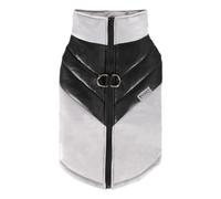 Waterproof Dog Jacket, Dog Puffer Coat - Winter Dog Coat, Thick Pet Clothing, Coats for Cold Weather, Dog Jumper with Zip, Waterproof Christmas Dog Vest with 2-D Ring