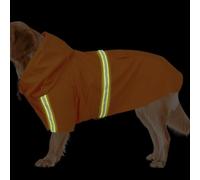 Waterproof Dog Jacket, Dog Raincoat, Lightweight Portable Pet Rain Jacket, Waterproof and Windproof, Adjustable Raincoat for Pets with Hood, Breathable, Reflective Dogs