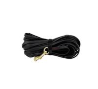 Waterproof Dog Leash 3M/6M/9M Easy Clean Rope Training For Large Medium Small Dogs(Black,9M)