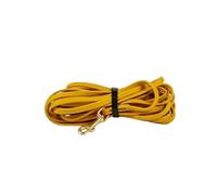 Waterproof Dog Leash 3M/6M/9M Easy Clean Rope Training For Large Medium Small Dogs(Ginger-colored,3M)