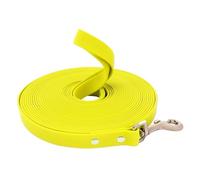 Waterproof Dog Leash Long Pvc Pet Leashes Easy To Clean Rope For Small Medium Large Big Dogs Walking Traning Lead(Yellow,1.5cm X 15m)