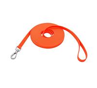 Waterproof Dog Leash, Training Lead 5 m, 10 m, 15 m, 30 m, Odour Resistant, Suitable for Small, Medium and Large Dogs (Orange, 1.5 M)
