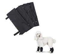 Waterproof Dog Leg Snoods Dog Leggings Sleeves Protector Leg Wraps Dogs Leg Pom Covering for Poodles Afghan Hound Long Haired Dogs on Rainy or Snowy Days Dog Raincaot