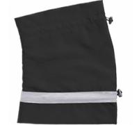 Waterproof Dog Scarf Snood with Warm Lining, Adjustable Ear Protectors and Reflective Covers for Bath Winter, Size S