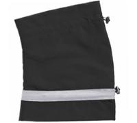 Waterproof Dog Scarf Snood with Warm Lining, Adjustable Ear Protectors and Reflective Covers for Bath Winter, Size M