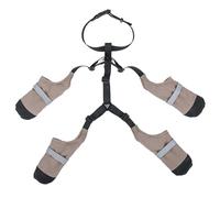 Waterproof Dog Shoes Anti-Slip Dog Shoes Reflective Boots & Paw Protectors with Adjustable Straps Booties for Hot Pavement, Hiking, Rainy and Snowy Days, M Boots & Paw Protectors