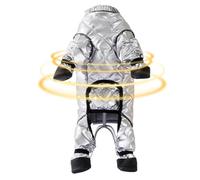 Waterproof Dog Snowsuit - Warm Full-Body Puppy Coat, Reflective Safety | Cold Weather Winter Jacket For Outdoor Activities, Snowy Days, Hiking, Backyard, Travel, Camping, Picnic, Park, Garden, Lawn |