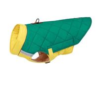 Waterproof Dog Vest Dogs - Winter Warm Padded Jacket for French Bulldog, Labrador, Small and Large Breeds - Insulated Reflective Dog Coat with Zipper (Size Guide)(Green,4XL)