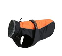 Waterproof Dog Winter Coat Vest Outdoor Walking Warm Pet Jacket Clothes For Large Small Dogs(Orange,60cm-23.6in-Length)