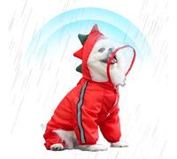 Waterproof Dogs, Waterproof for Pets with Hood, Waterproof for Dogs, Lightweight Anti Lace Coat for Outdoor Activities, Dressed in M