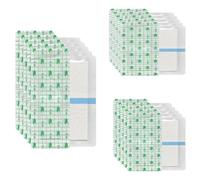 Waterproof Dressings for Wounds, 15 Pcs Waterproof Bandage for Swimming, Waterproof Wound Dressing, Disposable Plus Cotton Suitable for Swimming and Showering Skin Protection(3 Sizes, 5 Pcs per Size)