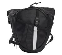 Waterproof Drop Leg Thigh Hip Bum Belt Waist Bags Travel Tour Riding Fanny Pack Men Women Tactical Motorbike Saddle Saddle Bag(Black B)